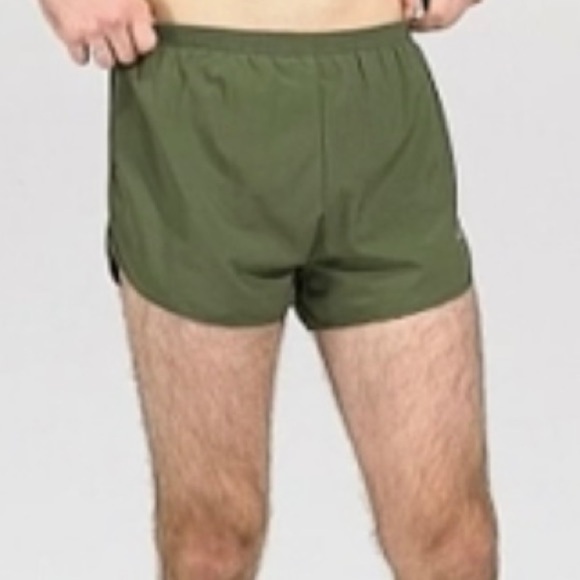Baleaf Men’s Quick:Dry Lightweight Pace Running Shots Amy Green Sz M - Picture 1 of 13